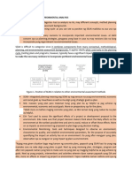 Positioning Strategic Environmental Analysis Report Script