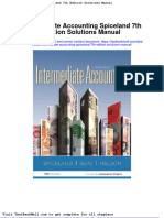 Full Intermediate Accounting Spiceland 7Th Edition Solutions Manual PDF Docx Full Chapter Chapter