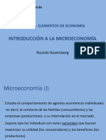 Introduccion A La Microeconomia. Resumen