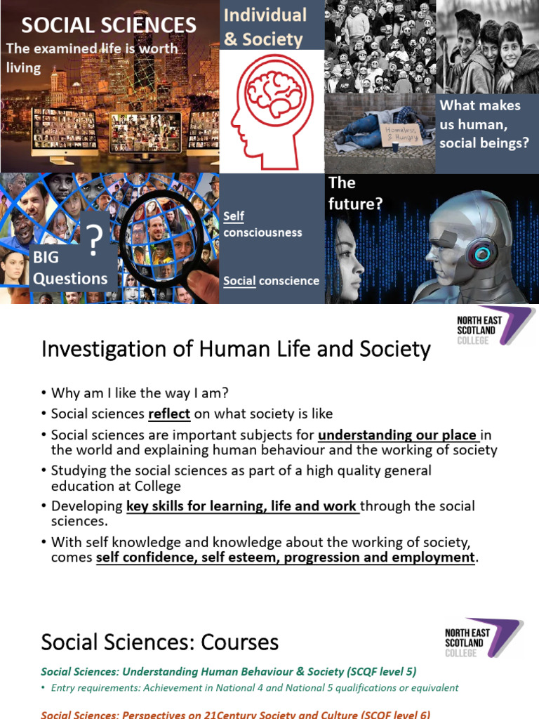 Explore Social Sciences for Career Growth | PDF | Social Sciences | Science