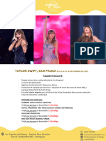 Taylor Swift 25 Al 27 de Noviembre - Salida Vuela Viajes