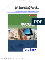 Download Full Intermediate Accounting Volume 2 Canadian 7Th Edition Beechy Test Bank pdf docx full chapter chapter