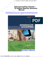 Download Full Intermediate Accounting Volume 1 Canadian 7Th Edition Beechy Solutions Manual pdf docx full chapter chapter