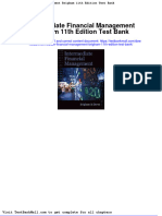 Full Intermediate Financial Management Brigham 11Th Edition Test Bank PDF Docx Full Chapter Chapter