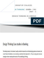 design thinking - banking
