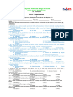 FINAL EXAM IN Contemporary Philippines A