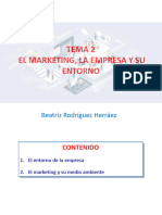 Tema 02 El Marketing, La Empresa y Su Entorno