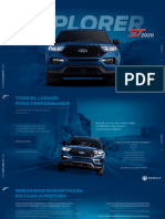 Ford Explorer ST 2020 Catalogo Descargable