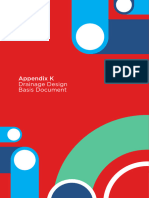 Preliminary Design Report Appendix K Drainage Design Basis Document