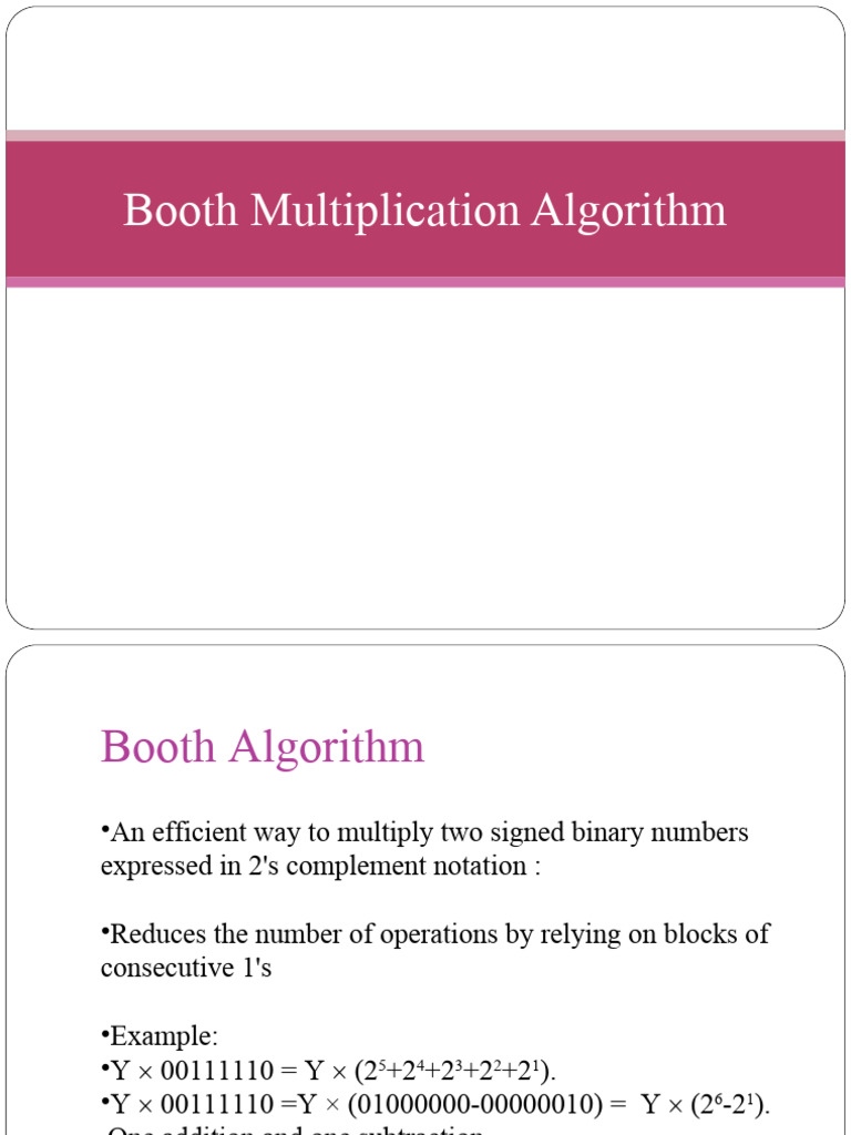 6-Booth''s Multiplication and Booth''s Modified Algorithm-18-01-2024 ...
