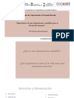 Nutrición y Alimentación Saludable