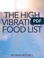 The High Vibration Food List