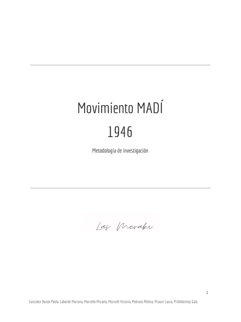 Movimiento MADÍ | PDF | Estilo | Arte Moderno