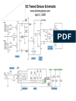 Fender 5e3 Tweed Deluxe Schematic - Копия