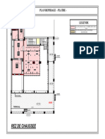 Rez de Chaussee: Plan Reperage - Platre