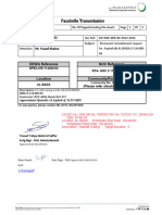 Facsimile Transmission: Manager RMS