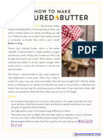 How To Make Cultured Butter