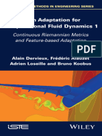 (Numerical Methods in Engineering Series) Alain Dervieux, Frédéric Alauzet, Adrien Loseille, Bruno Koobus - Mesh Adaptation for Computational Fluid Dynamics, Volume 1_ Continuous Riemannian Metrics an