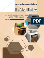 Copia de 48 Planos de Melamina - Despieces - Dfi Creativo PDF