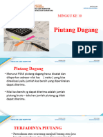 10 Piutang Dagang