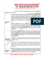 DT CASE STUDY SERIES FOR FINAL STUDENTs - SET 15