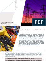 Electrical Materials: Ar. Mary May R. Ambaray, UAP Instructor