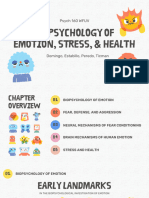 Emotion, Stress & Health - Psych 160