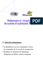 2 Ème Atelier-Maintenance Et Récupération Du Système D'exploitation Windows