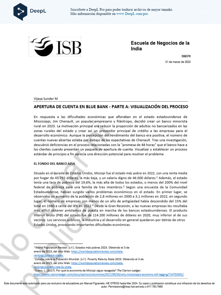 Account Opening in Blue Bank Part A Es | PDF | Bancos | Los Estados Unidos