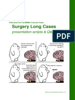 Surgery Long Cases Scripts N Q&A