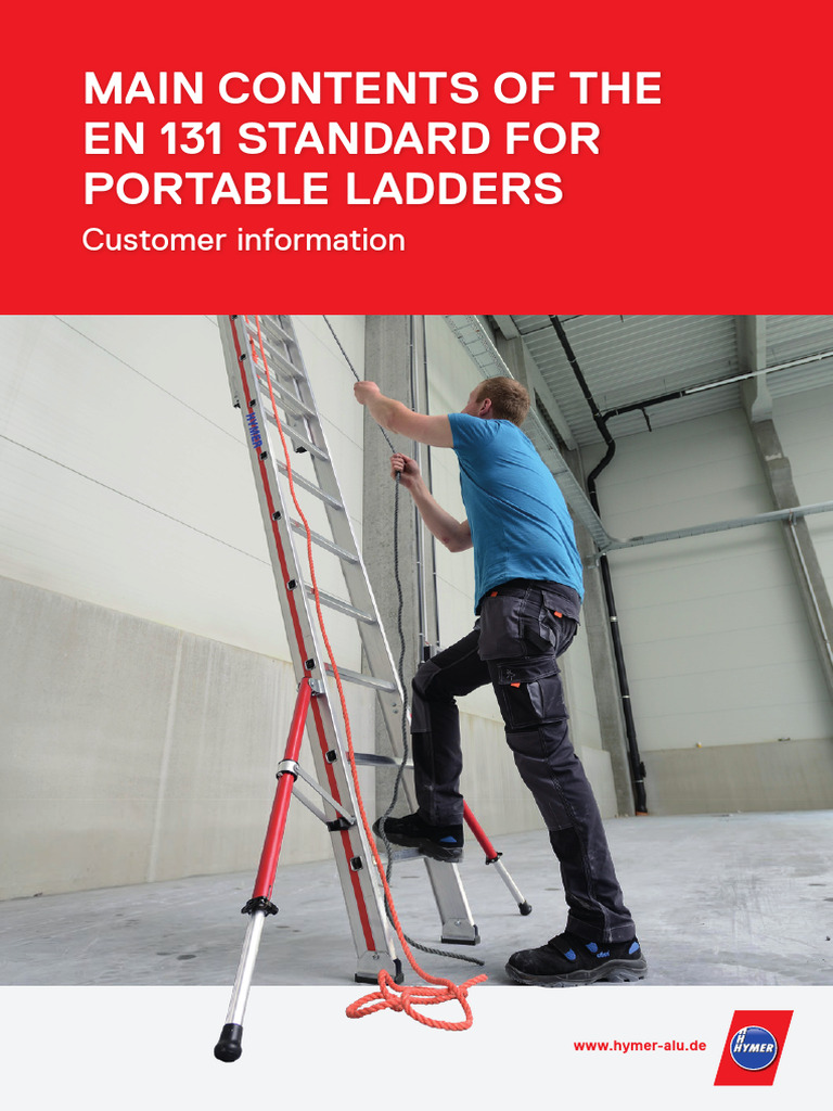 EN 131 Standard Overview for Ladders | PDF | Ladder