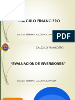 Semana 16 - Evaluación de Inversiones