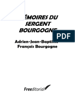 Mémoires Du Sergent Bourgogne