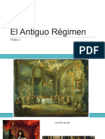 Tema 1 El Antiguo RÃ©gimen