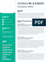 01 - Resume Template (MS WORD)