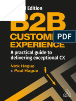 Paul Hague, Nicholas Hague - B2B Customer Experience - A Practical Guide To Delivering Exceptional CX (2023, Kogan Page) - Libgen - Li