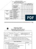 Detail Syllabus BBA (General) Sem - 6