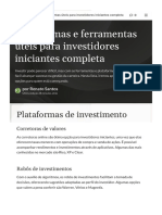 Plataformas e Ferramentas Úteis para Investidores Iniciantes Completa - Gamma