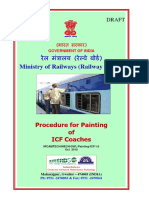 Draft Handbook On Procedure For Painting of ICF Coaches