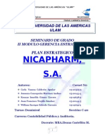 Planeacion Estrategica Nicapharm