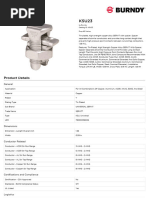 BURNDY KSU23 Specsheet