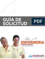 Guía de Solicitud Enfermería Asociado A Distancia