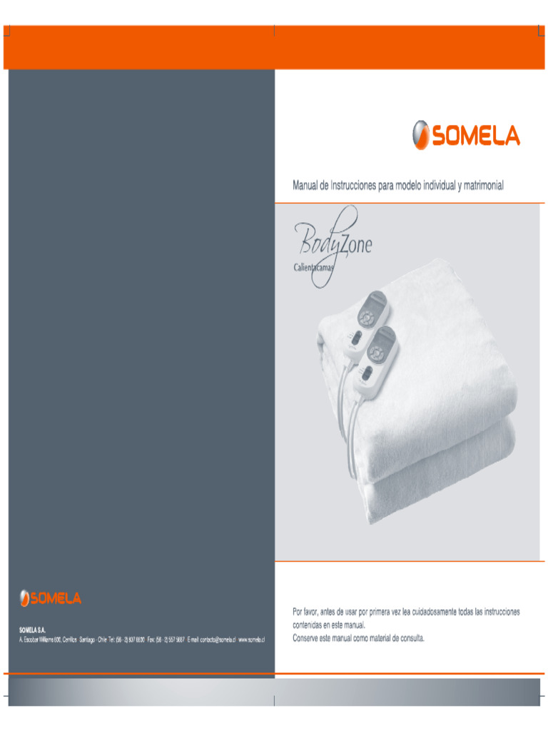 Calienta Somela Body Zone | PDF