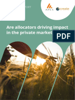 ESG Research Report - Are Allocators Driving Impact in The Private Markets