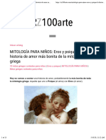 Eros y Psique, La Historia de Amor Más Bonita de La Mitología Griega - RZ100arte