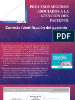 Procesos seguros asociados a la atención del paciente