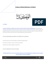 Explication Noms Et Attributs D'allah Définition Al Wakil - Baladislam - 1586764057859