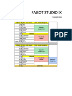 Horario Febrero 2024