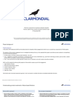 Clarmondial (2021) - Investment Mobilisation Feasibility Cases - 221107