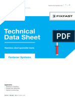 Fixfast Stainless Steel Specialist Rivets Datasheet